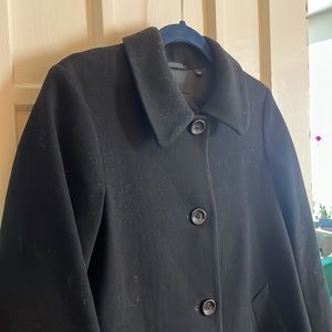 Uniqlo wool cashmere swing coat